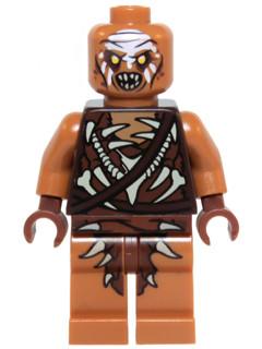 LEGO Minifigure-Gundabad Orc - Bald, White Forehead Paint (79017)-The Hobbit and the Lord of the Rings / The Hobbit / The Battle of the Five Armies-LOR110-Creative Brick Builders